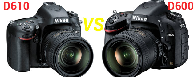 Nikon D 610 vs Nikon D 600
