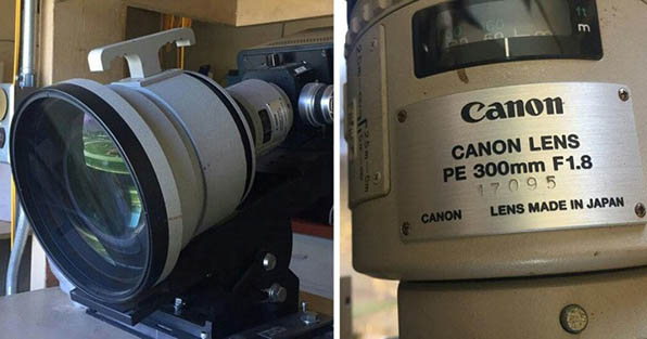 Объектив-монстр Cannon 300 мм  f/1.8 существует!